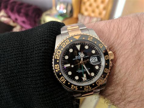 rolex gmt master 2 116713|Rolex gmt two tone jubilee.